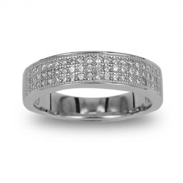 925 Silver Cubic Zirconia Ring