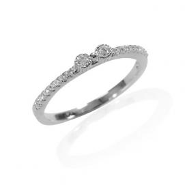 925 Silver Cubic Zirconia Ring