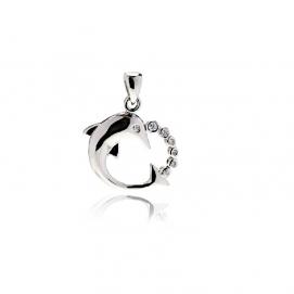 925 silver CZ pendant
