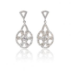 925 Silver Cubic Zirconia Earring