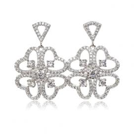 925 Silver Cubic Zirconia Earring