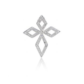 925 silver CZ pendant