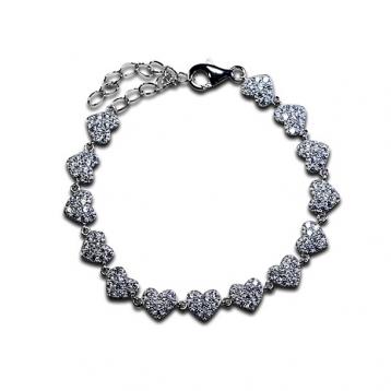 925 Silver Cubic Zirconia Bracelet