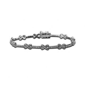 925 Silver Cubic Zirconia Bracelet