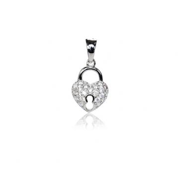 925 silver CZ pendant