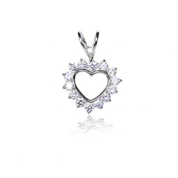 925 silver CZ pendant