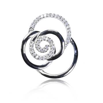 925 silver CZ pendant