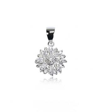 925 silver CZ pendant