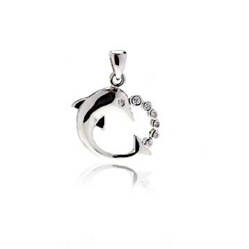 925 silver CZ pendant