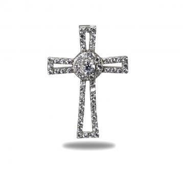 925 silver CZ pendant