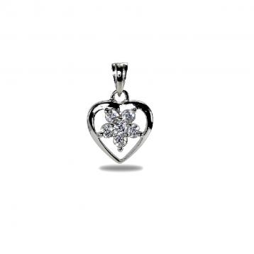 925 silver CZ pendant