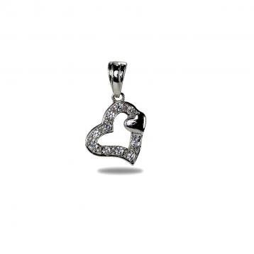 925 silver CZ pendant