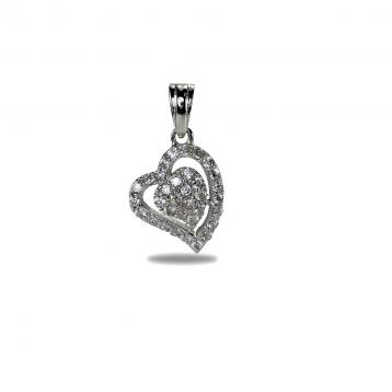 925 silver CZ pendant