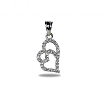 925 silver CZ pendant