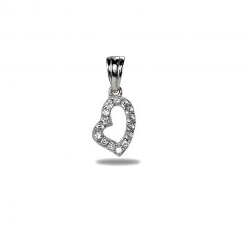 925 silver CZ pendant