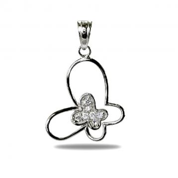 925 silver CZ pendant