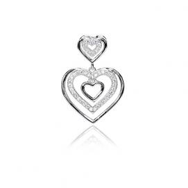 925 silver CZ pendant