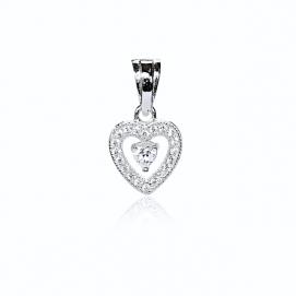 925 silver CZ pendant