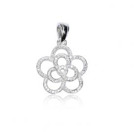 925 silver CZ pendant