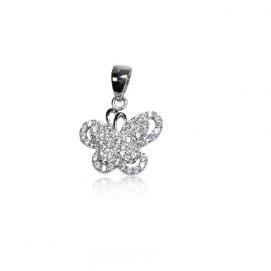 925 silver CZ pendant