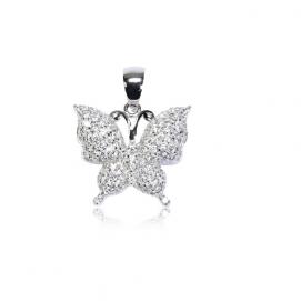 925 silver CZ pendant