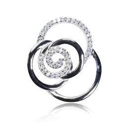 925 silver CZ pendant
