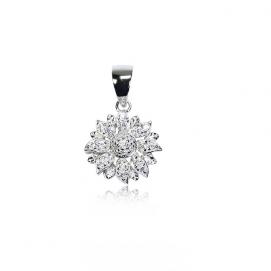 925 silver CZ pendant