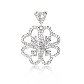 925 silver CZ pendant