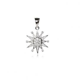 925 silver CZ pendant