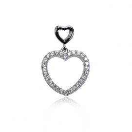 925 silver CZ pendant