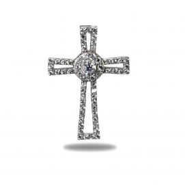 925 silver CZ pendant