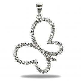 925 silver CZ pendant