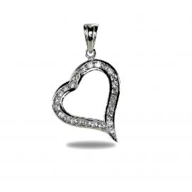 925 silver CZ pendant