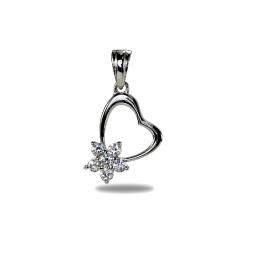 925 silver CZ pendant