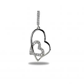 925 silver CZ pendant
