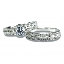 925 Silver Cubic Zirconia Ring