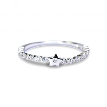 925 Silver Cubic Zirconia Ring