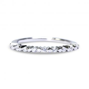 925 Silver Cubic Zirconia Ring