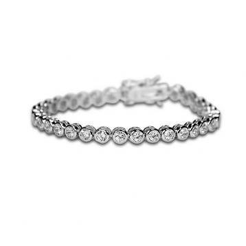 925 Silver Cubic Zirconia Bracelet