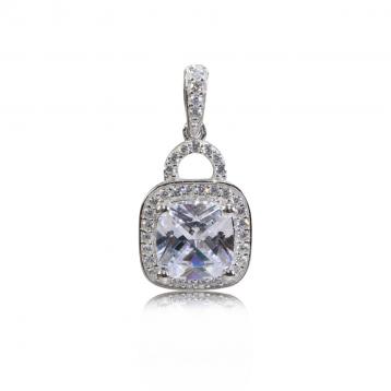 925 silver CZ pendant