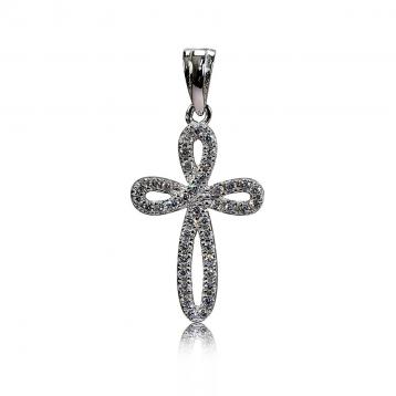925 silver CZ pendant