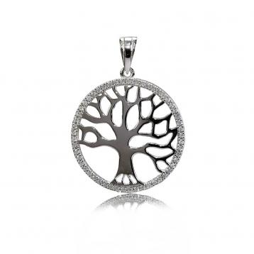 925 silver CZ pendant