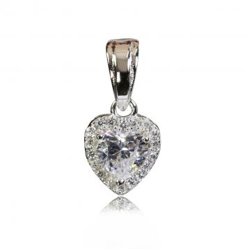 925 silver CZ pendant