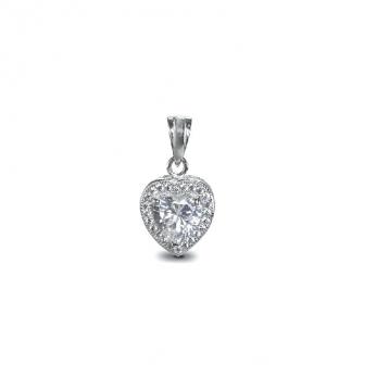 925 silver CZ pendant