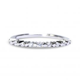 925 Silver Cubic Zirconia Ring