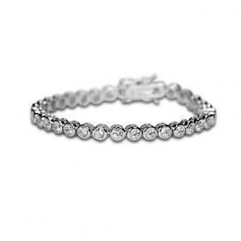 925 Silver Cubic Zirconia Bracelet