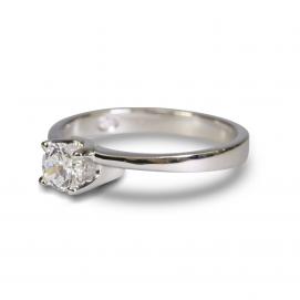 925 Silver Cubic Zirconia Ring