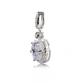 925 silver CZ pendant