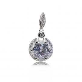 925 silver CZ pendant