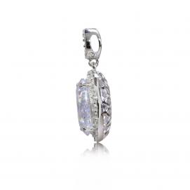 925 silver CZ pendant